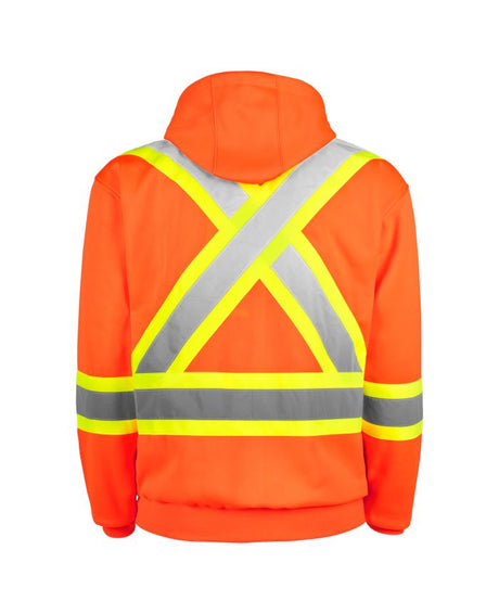 Hi-Vis Fleece Hoodie by TERRA Workwear - Style 116506