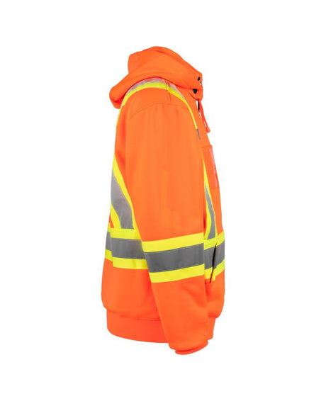 Hi-Vis Fleece Hoodie by TERRA Workwear - Style 116506