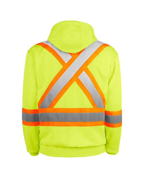 Hi-Vis Fleece Hoodie by TERRA Workwear - Style 116506