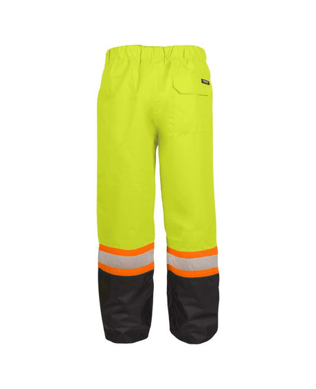 Hi-Vis 300 Deniers Rain Pants by TERRA Workwear - Style 116520P