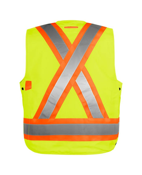 Hi-Vis Surveyor's Vest by TERRA Workwear - Style 116522