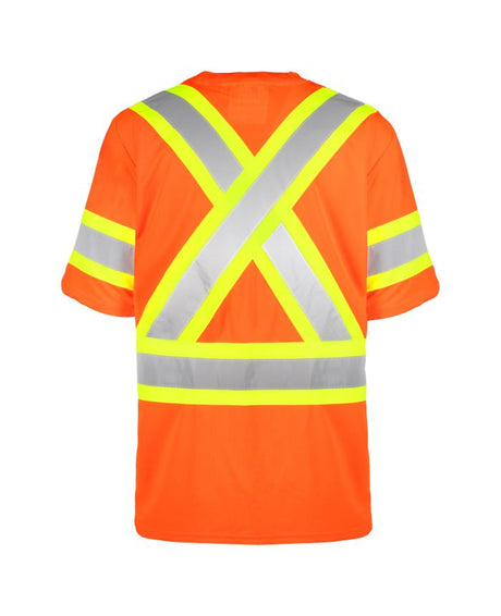 Hi-Vis Short Sleeve T-Shirts by TERRA Workwear - Style 116524