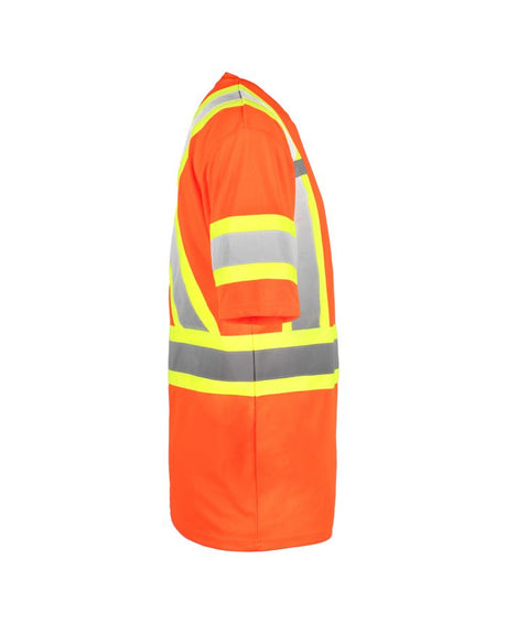 Hi-Vis Short Sleeve T-Shirts by TERRA Workwear - Style 116524