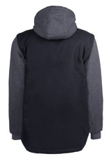 2 in 1 canva jacket/vest with removable hood and sleeves by Terra Workwear - Style 100330