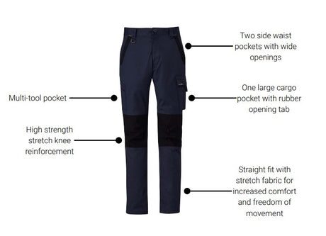 Mens Streetworx Tough Pant by Syzmik Workwear - Style ZP550