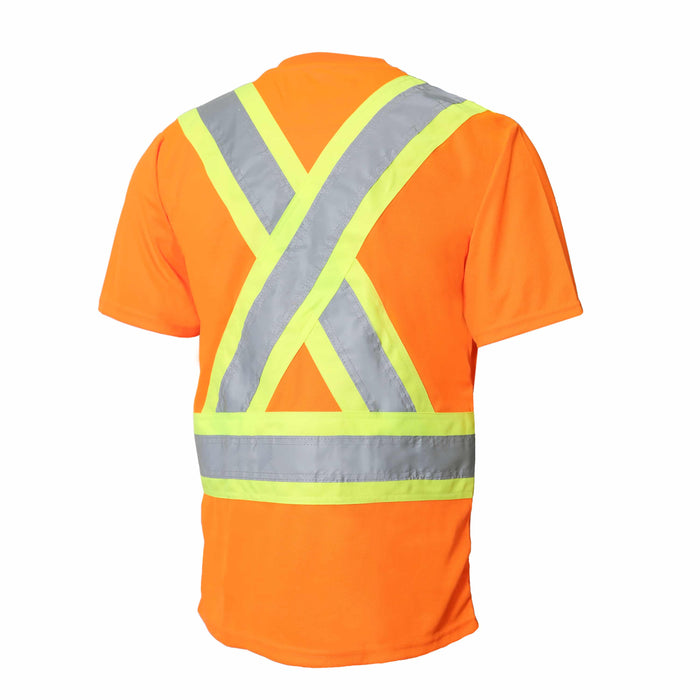 High-Vis Short Sleeve T-Shirt by Jackfield - Style 10-662R