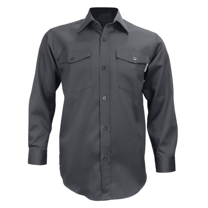 Long Sleeve Work Shirt by GATTS Workwear - Style 625-Tall