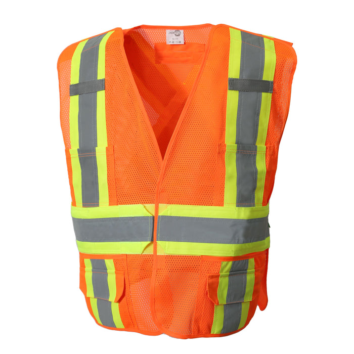 Hi-Vis Mesh Safety Vest by Jackfield - Style 70-117