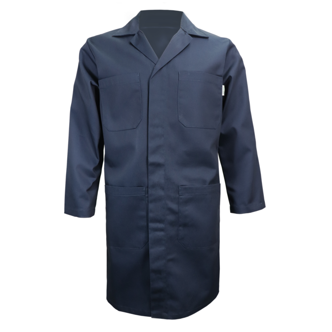 Navy Shop Coat by GATTS Workwear - Style 795