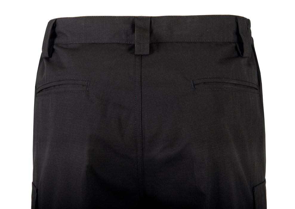 Black Cotton Spandex Pants, PAHERVESH-NP-BLACK