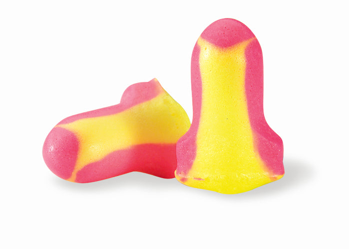 Laser Lite® Multi-Colour Foam Earplugs - Uncorded - 100 Pairs/Box