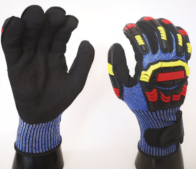 SlimJim D-Fence ANSI A9 Cut Resistant Glove w/Impact Protection