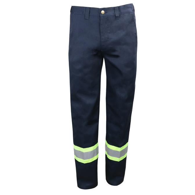 Work Pant w/Hi-Visibility Striping By GATTS Workwear - Style MRB-777X4