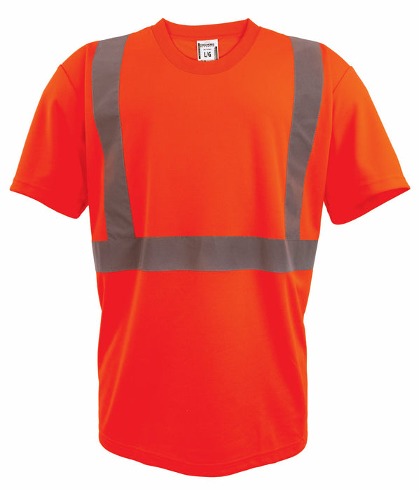 Coolworks Hi-Vis Micro-Fibre Short Sleeve T-Shirt - Style TS1000