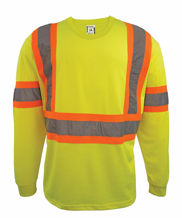 Coolworks Hi-Vis Micro-Fibre Long Sleeve T-Shirt Style TS1204