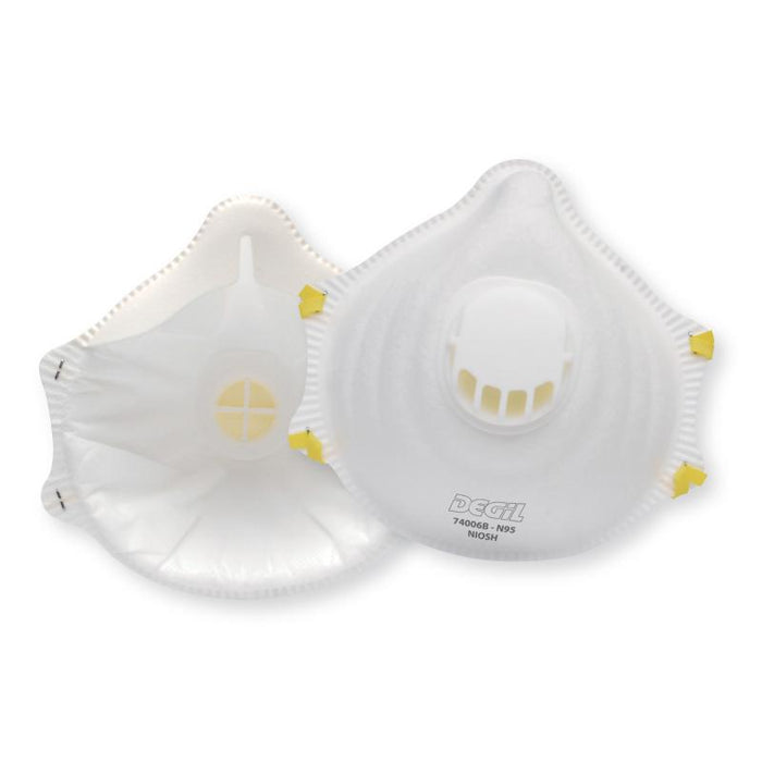 Odyssey N95 Disposable Masks with Valve by Delta Plus - 10 per box