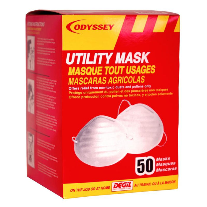 Odyssey Nuisance Dust Mask by Delta Plus - 50 Masks per Box