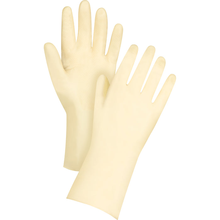 Unlined Natural Latex Canner's Gloves (Dozen)